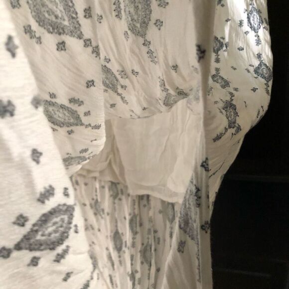 Fulltilt Dress Womens L Medallion Maxi Aztec Santa Fe Lightweight Gausy - Picture 5 of 6